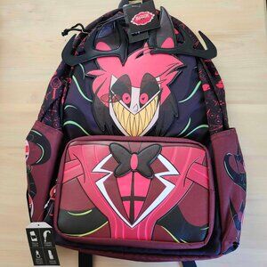 NWT Official Hazbin Hotel Alastor Figural Backpack - Full Size New with Tags